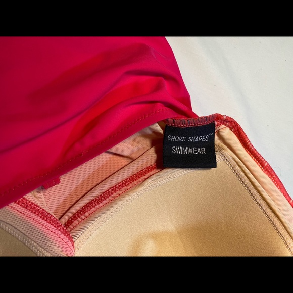 Hot Pink one piece swimsuit - Picture 3 of 4